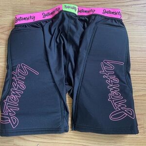 Large softball sliding shorts